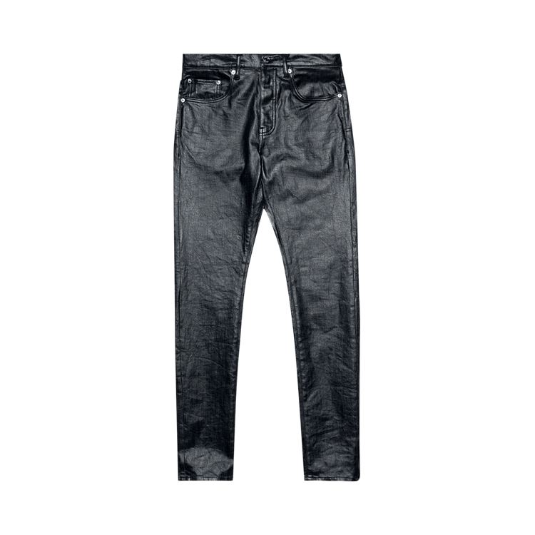 PURPLE BRAND Patent Film Jeans "Dark Indigo"