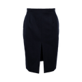 Saint Laurent Striped Pencil Skirt "Navy/White"