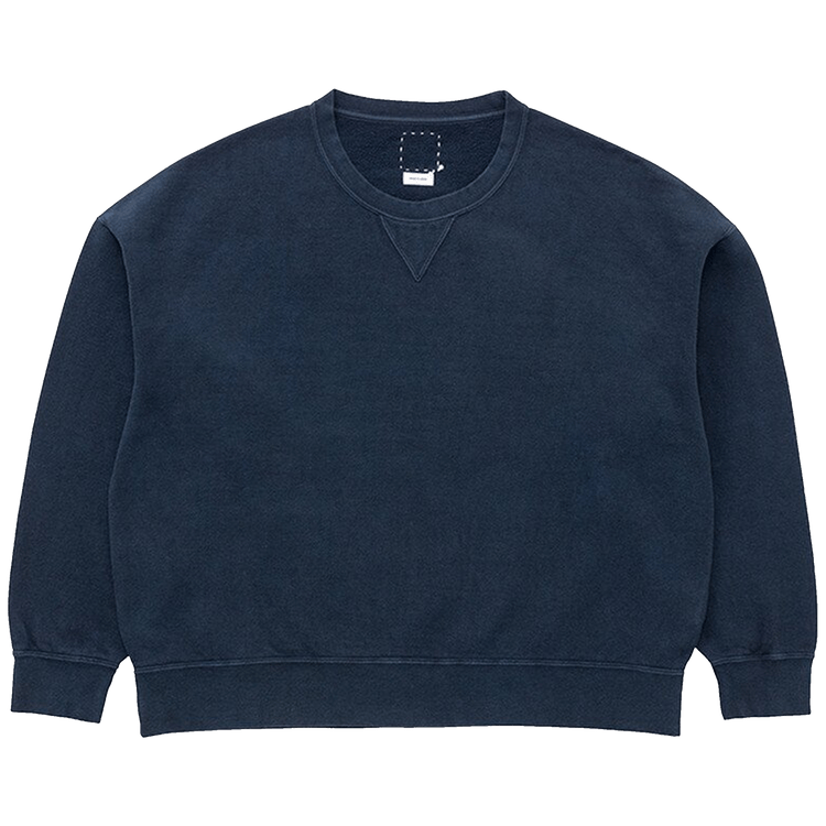 Visvim Crewneck Long-Sleeve Sweatshirt "Dark Indigo"