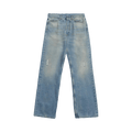 Palm Angels Monogram Loose Denim "Light Blue/Black"
