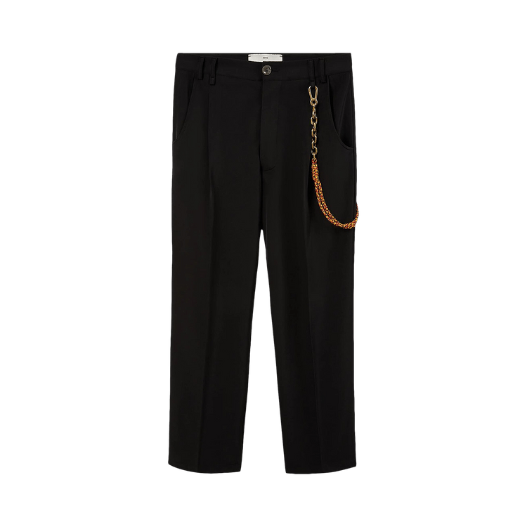 Song for the Mute Loose Pleated Pants "Black"