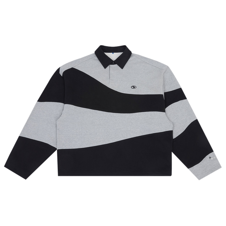 Ader Error Etik Two Tone Polo Shirt "Black"