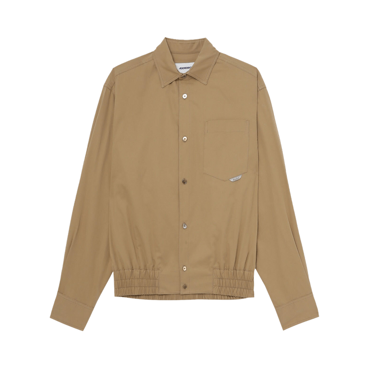 Ader Error Logo Tag Shirt "Brown"