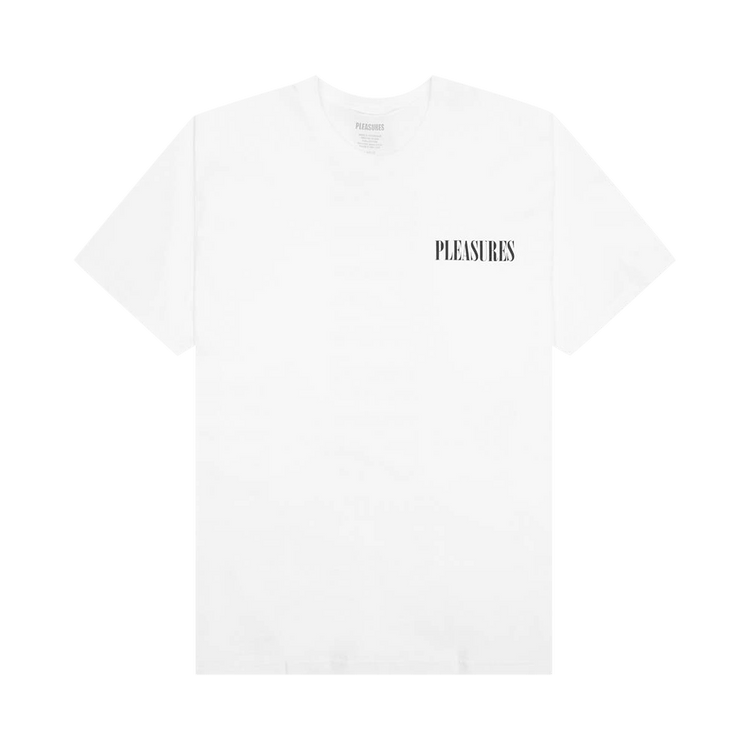 Pleasures Vertical T-Shirt "White"