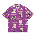 Pleasures Head Button Down "Purple"