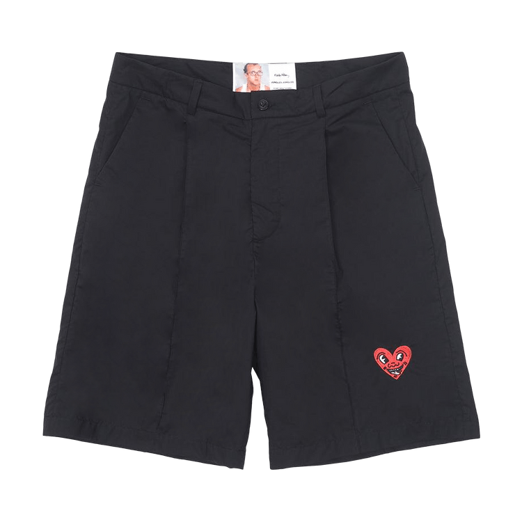 Jungles Heart Face Suit Shorts "Black"