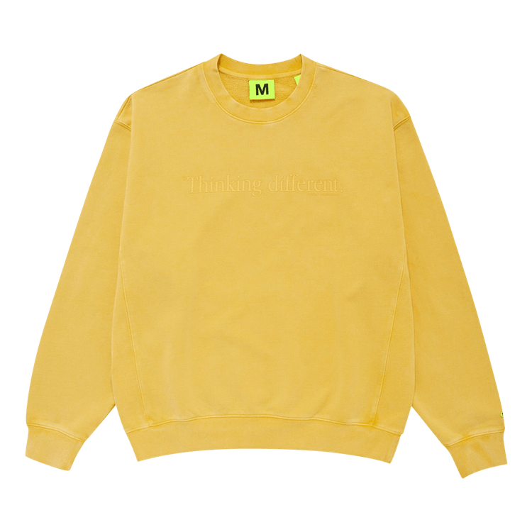 Supervsn Thinking Different Crewneck "Mango"