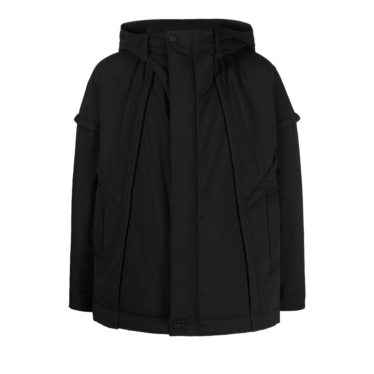 Homme Plissé Issey Miyake Frame Coat "Black"
