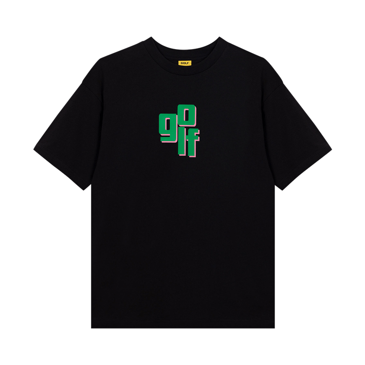 GOLF WANG Stacked Tee "Black"