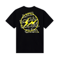 Anti Social Social Club x Fragment Design Bolt Tee "Black/Yellow"
