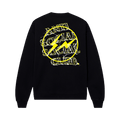 Anti Social Social Club x Fragment Design Bolt Crewneck "Black/Yellow"