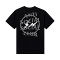 Anti Social Social Club x Fragment Design Half Tone Logo Tee "Black/Grey"