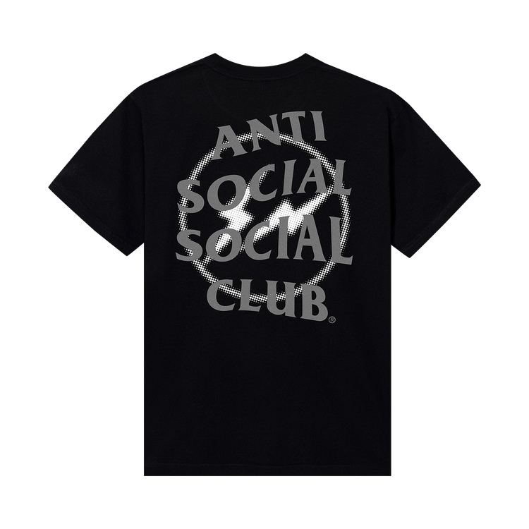 Anti Social Social Club x Fragment Design Half Tone Logo Tee "Black/Grey"