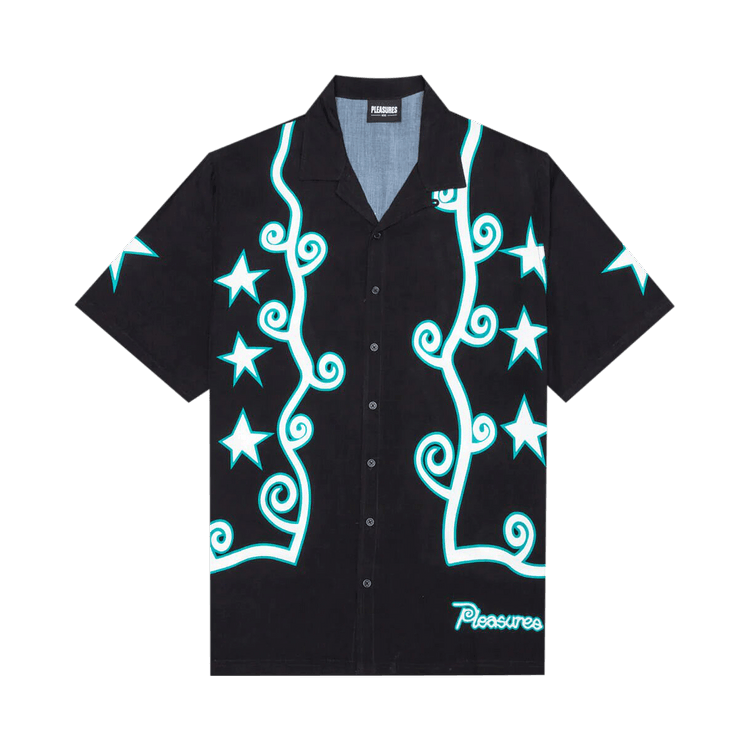 Pleasures Fury Button Down "Black"