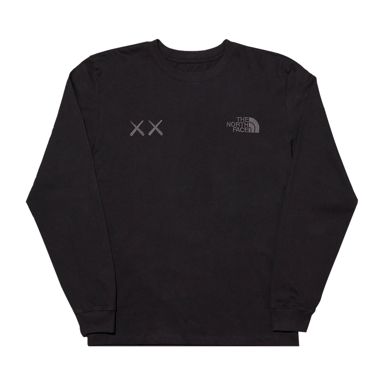 The North Face x KAWS Long-Sleeve Tee "TNF Black"
