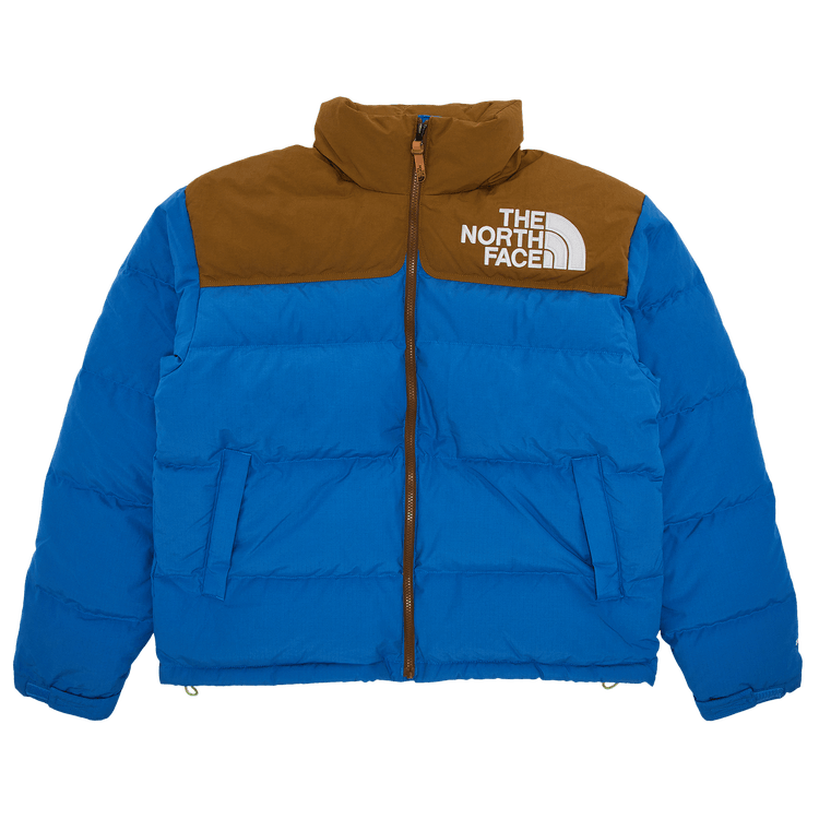 The North Face 95 Low-Fi Hi-Tek Nuptse "Super Sonic Blue/Utility Brown"