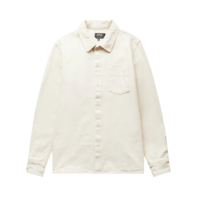 A.P.C. Surchemise Victorio Button Up "Ecru"