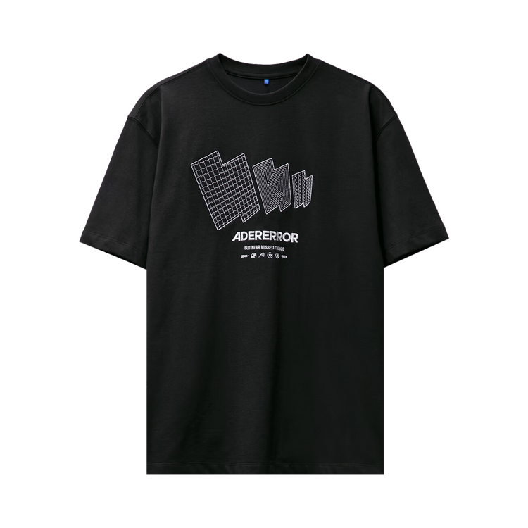 Ader Error Tetris T-Shirt "Black"
