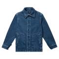A.P.C. Antonio Logo Blouson "Washed Indigo"