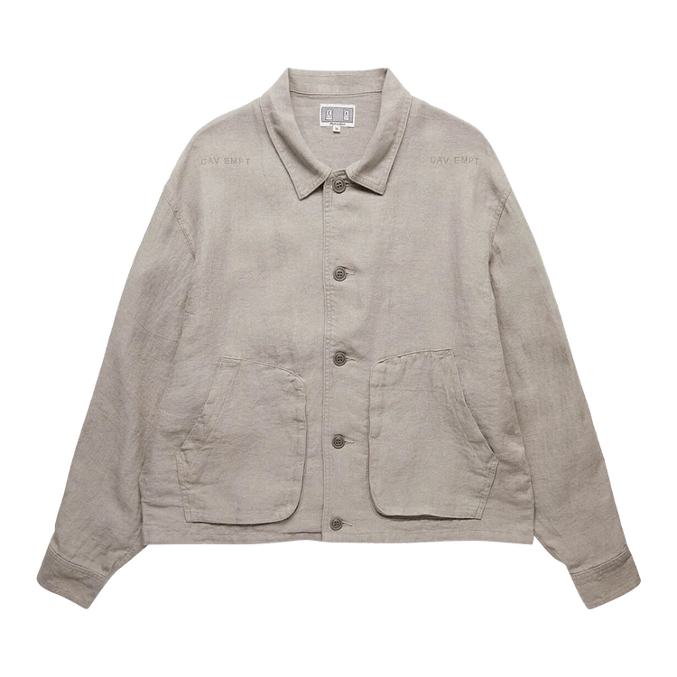 Cav Empt Linen Button Jacket "Grey"