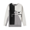 A-Cold-Wall* Geometric Knit Crewneck "Mid Grey"