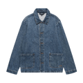 A.P.C. Kerlouan Logo Jacket "Washed Indigo"