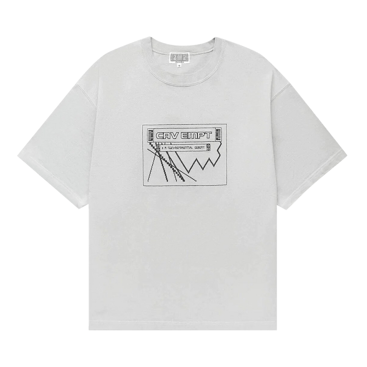 Cav Empt Overdye Desert Heavy T-Shirt "Grey"