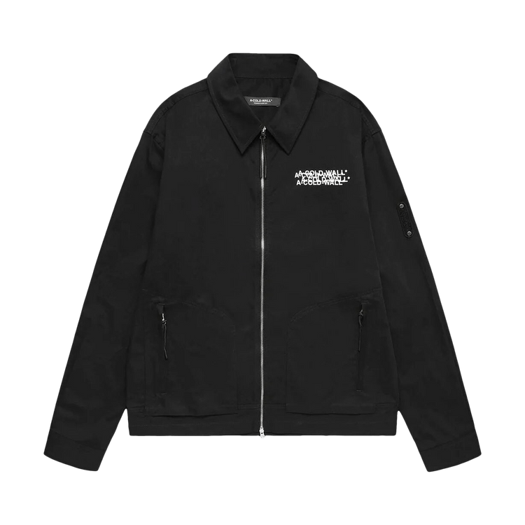 A-Cold-Wall* Logo Overlay Tech Jacket "Black"