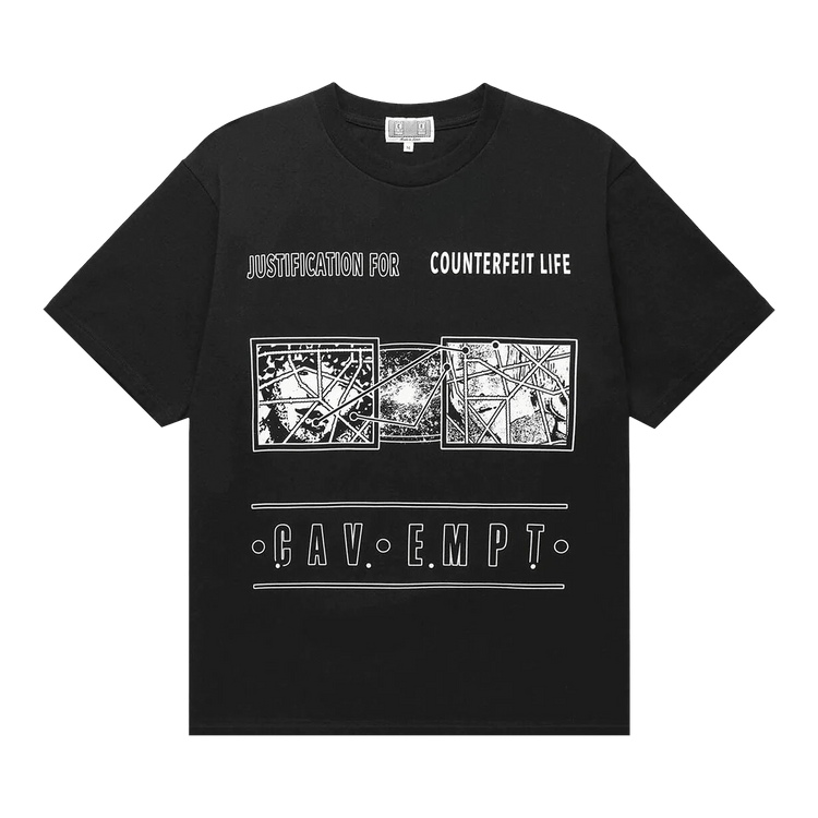 Cav Empt Justification T-Shirt "Black"