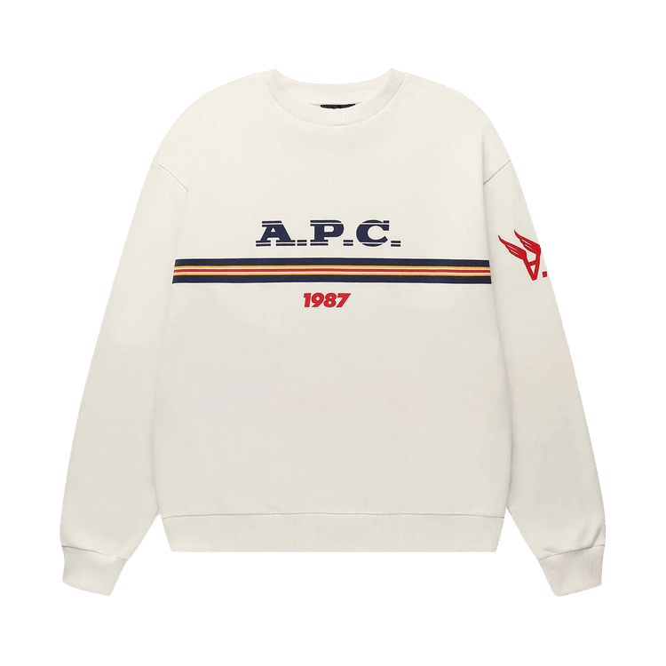 A.P.C. Adams Sweatshirt "Ecru"