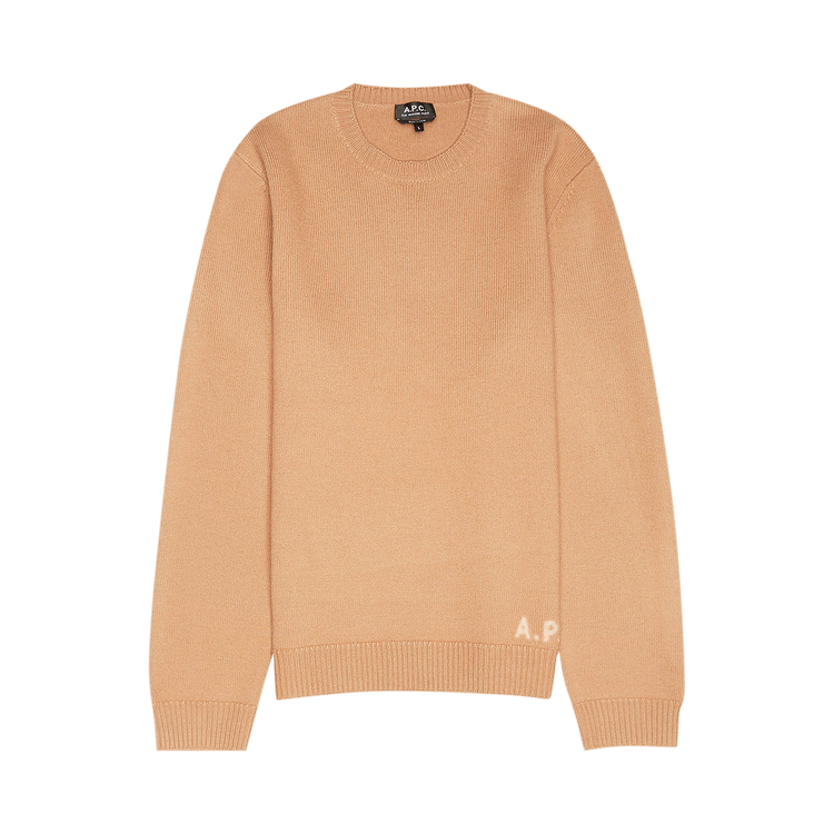 A.P.C. Edward Pullover "Camel/Ecru"