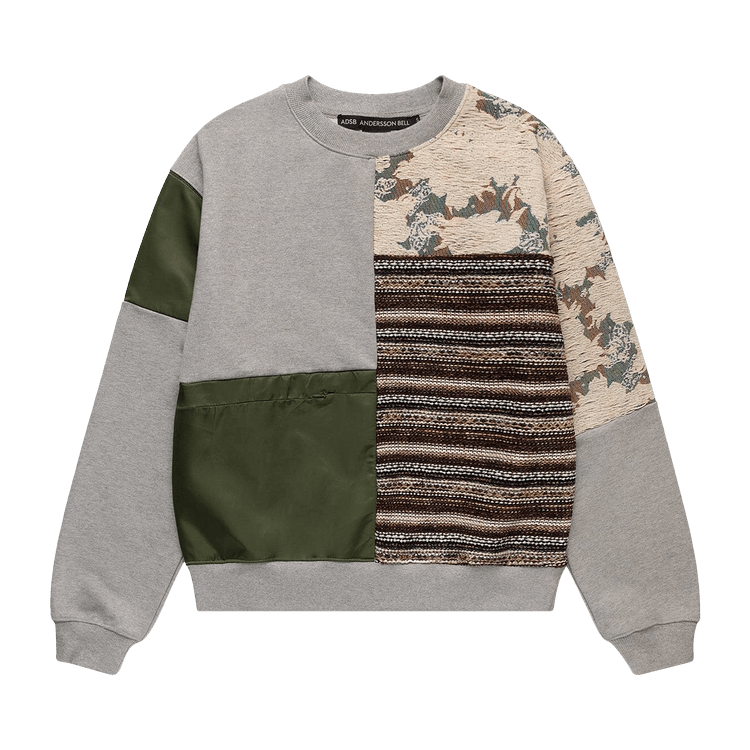 Andersson Bell Seoul23 Contrast Sweatshirt "Grey"