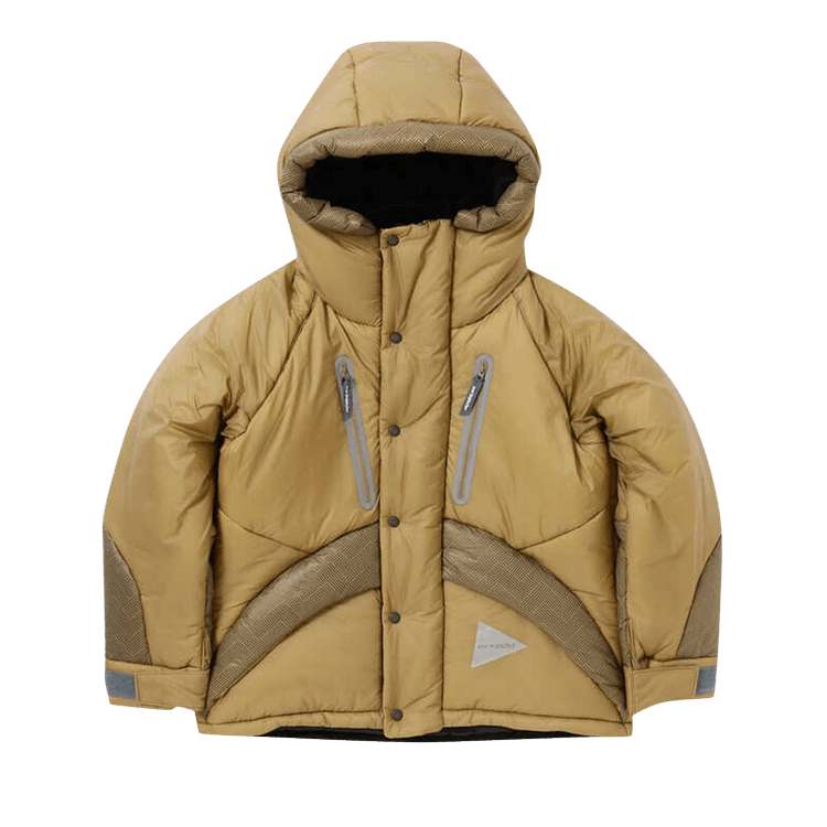 And Wander Primaloft Rip Jacket "Beige"