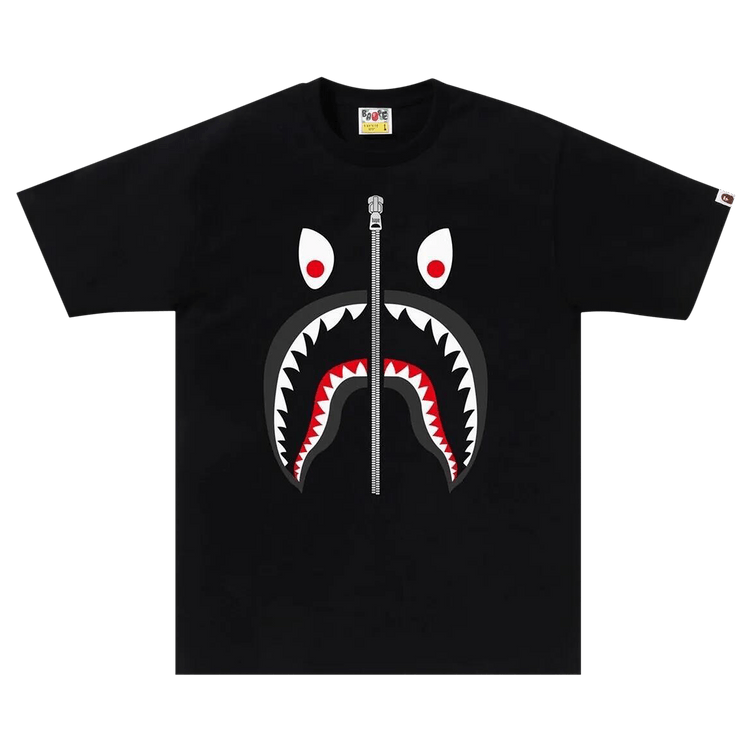 BAPE Mad Shark Tee "Black"