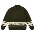 Palace x C.P. Company Funnel Neck Knit "Olive"