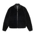 Stussy Shearling Reversible Bomber "Black"