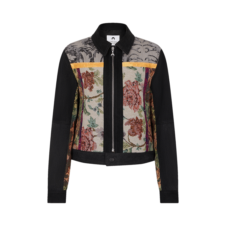 Marine Serre Regenerated Floral Tapestries Harrington Jacket "Multicolor"