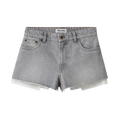 Miu Miu Denim Pants "Grey"