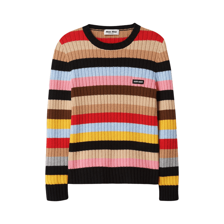 Miu Miu Cashmere Sweater "Multicolor"