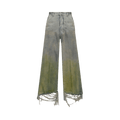 Rick Owens Tailored Belas Jeans "Pearl/Acid Degrade"