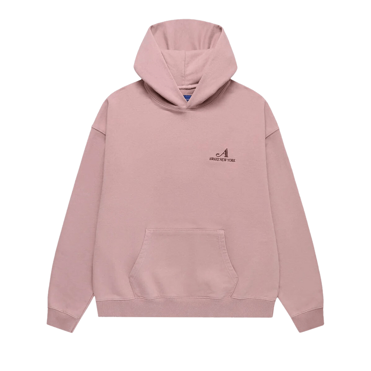 Awake NY Embroidered Logo Hoodie "Pale Mauve"