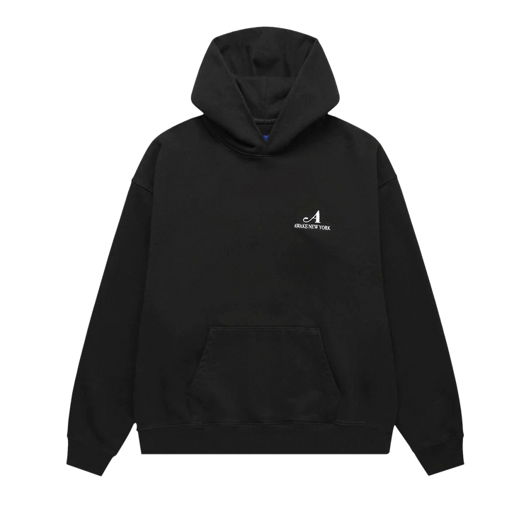 Awake NY Embroidered Logo Hoodie "Black"