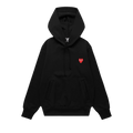 Comme des Garçons PLAY Hooded Sweatshirt "Black"