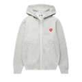 Comme des Garçons PLAY Zip Hooded Sweatshirt "Grey"