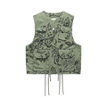 Engineered Garments C-1 Vest "Olive/Floral"