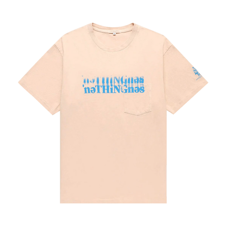 Engineered Garments Printed Cross T-Shirt "Peach"