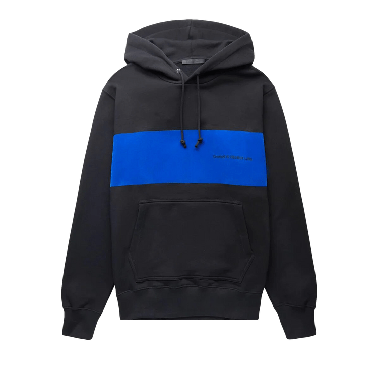 Helmut Lang Flocked Hoodie "Black"