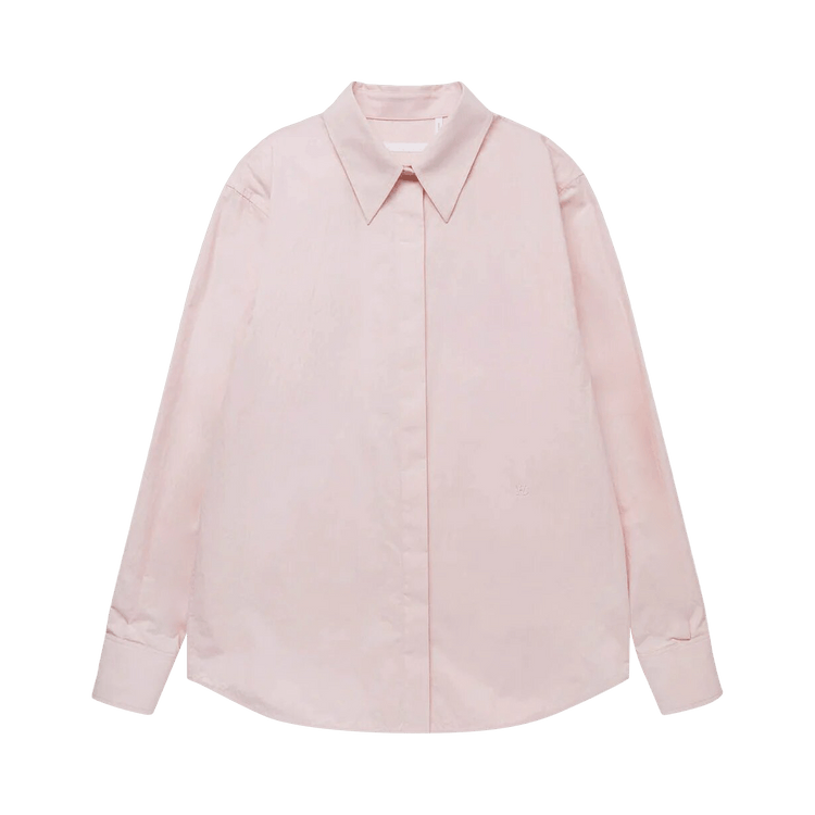 Helmut Lang Button Back Shirt "Lucid Pink"