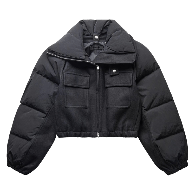 Helmut Lang Hybrid Bomber Jacket "Black"