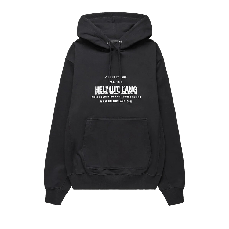 Helmut Lang Spray Hoodie "Black"